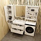 Style Line Мебель для ванной Бергамо Мини 80 подвесная белая Люкс антискрейтч Plus – картинка-32